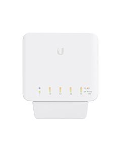 Ubiquiti 5 Port Gigabit 1 POE In 4 POE Out UniFi Flex Switch