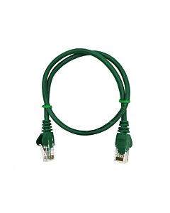 50cm UTP Cat5e Flylead Green - (10 Per Pack)