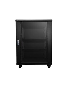 Linkbasic 15U Server Cabinet (Network Rack) -600mm Deep, 2 Fans, 2 Shelves (Flat-Packed)
