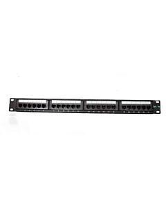 Cattex 24 Port Patch Panel Cat5e Fully Populated