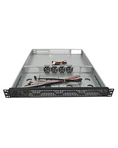 CHASSIS 1U for ATX motherboards with 4 HDD bays 550mm deep