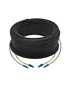 Scoop Fibre Outdoor Uplink Cable 150M LC-LC UPC 2Core