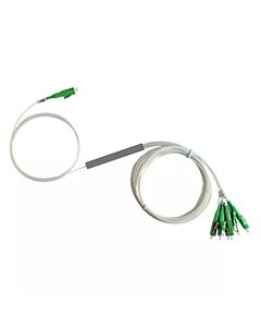 Scoop Fibre Splitter Blockless LC APC SM 1-8
