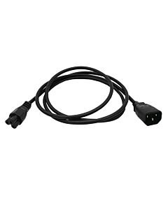 1.8m Male IEC to Clover Cable