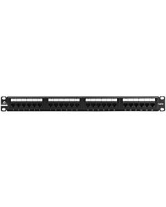 24 Port Cat6 Fully Populated Patch Panel