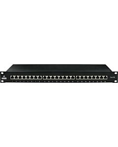 24 Port Shielded Fully Populated CAT5e Patch Panel