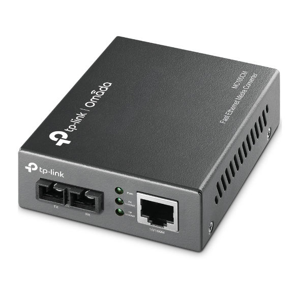 TP-Link Omada 10/100 Mbps RJ45 to 100 Mbps Multi-mode SC Fiber Converter