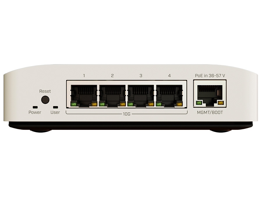 MikroTik Cloud Router Switch 4 Port 10Gbps with PoE Input 