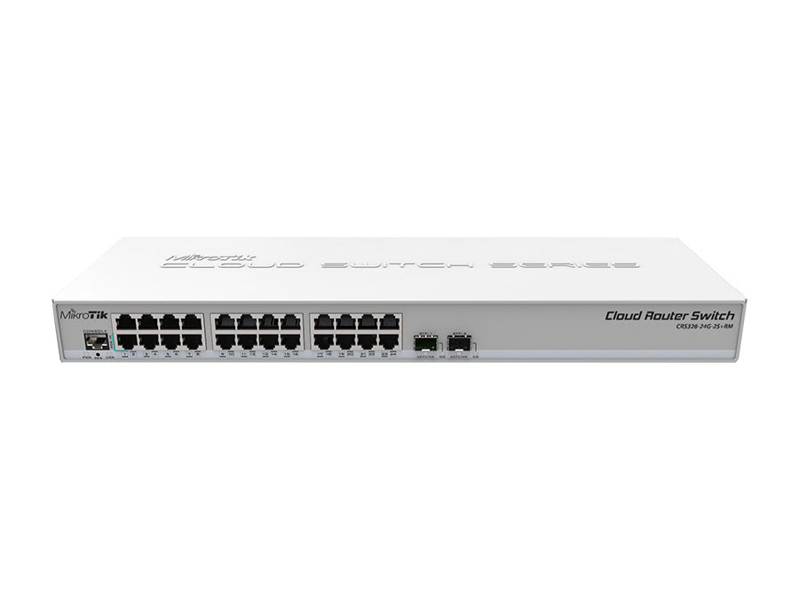 MikroTik Cloud Router Switch 24 Port Gigabit 2SFP+