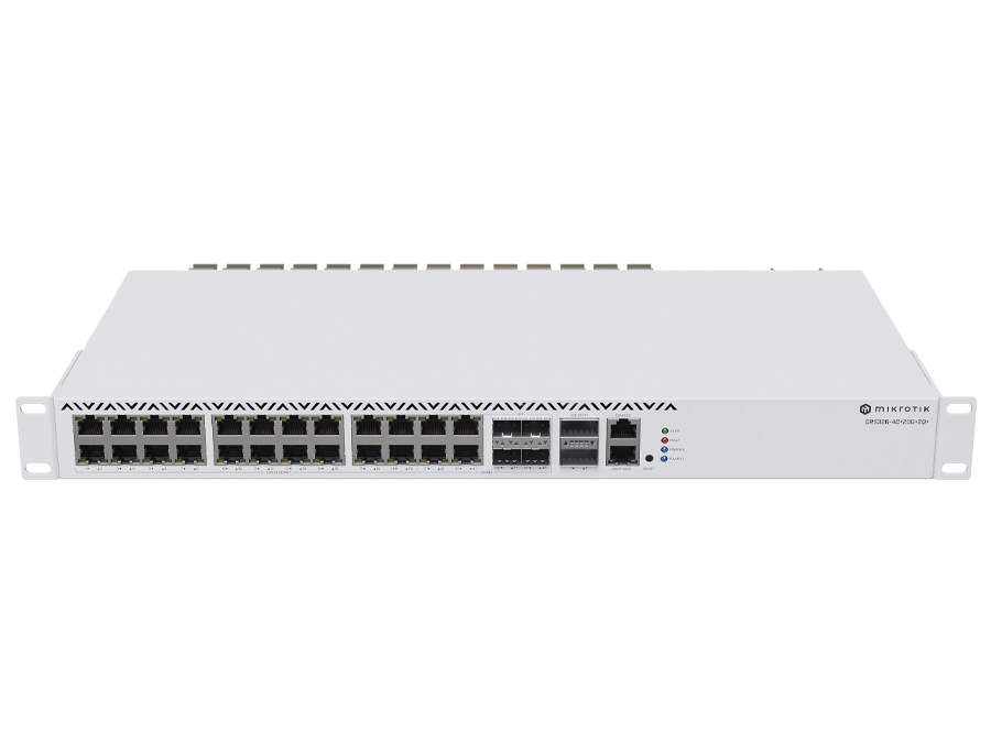 MikroTik Cloud Router Switch 24 Port 2.5Gbps 4SFP+ Combo Ports 2xQSFP+ 
