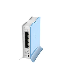 MikroTik hAP Lite Tower 4 Port Ethernet 300Mbps WiFi 4 Router 