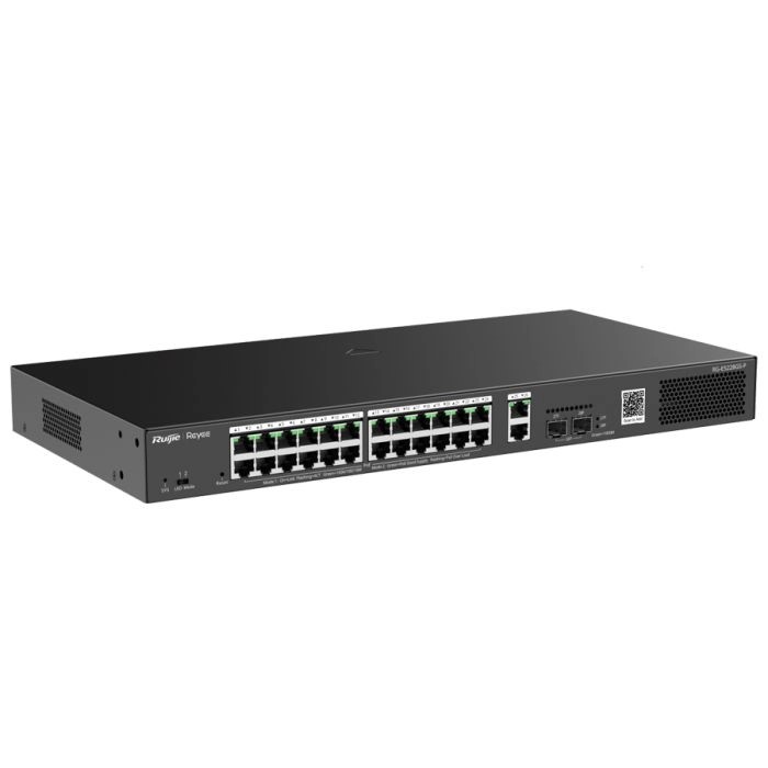 Reyee 26 Port Gigabit with 24 PoE 370W 2SFP Managed Switch