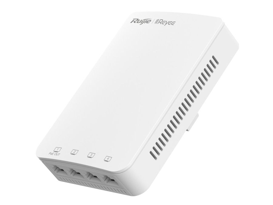 Reyee Dual Band AC 1300Mbps 5 Port Gigabit Mesh In-Wall AP