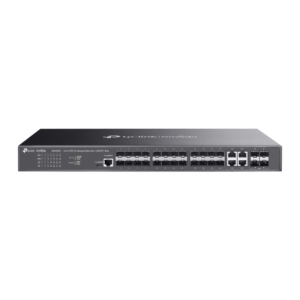 TP-Link Omada 24-Port Gigabit L2+ Managed Switch with 4 10GE SFP+ Slots