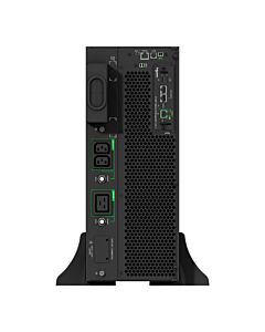 APC Smart-UPS On-Line, 5kVA/5kW, Rack/Tower, 230V, 2x IEC C13+1x IEC C19+Hard wire 3-wire (H+N+E) outlets, Network Card, W/O rail kit