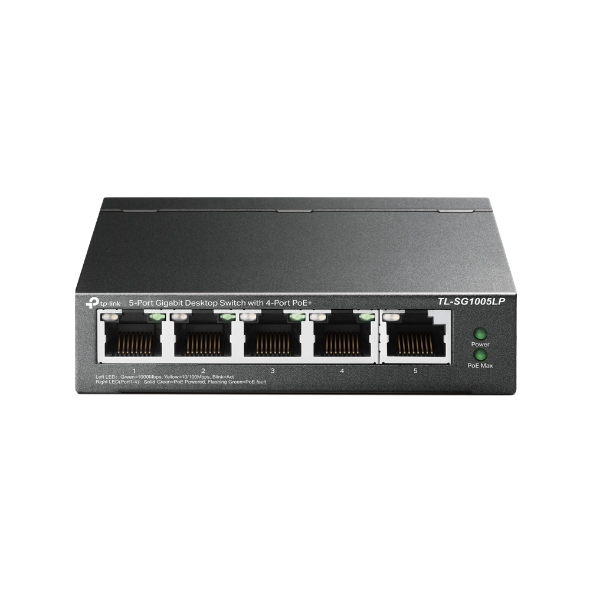 TP-Link 5-Port Gigabit Desktop Switch with  4-Port PoE+ 