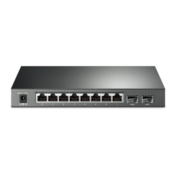 TP-Link Omada 8-Port Gigabit Smart PoE+ Switch with 2 SFP Slots