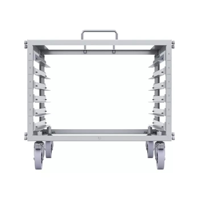Ubiquiti 6U Toolless Mini Rack with Blank 24 Port Patch Panel 