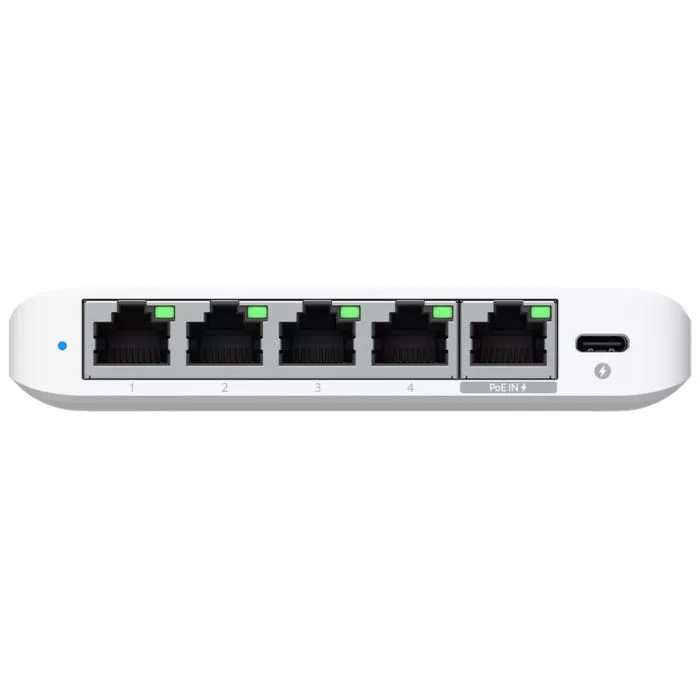 Ubiquiti UniFi Flex Mini 2.5Gbps 5 Port Switch with PoE Input 