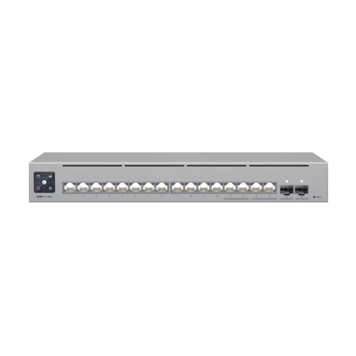 Ubiquiti UniFi Pro Max Switch 16 with 12 Gigabit 4x 2.5Gbps 2SFP+ 