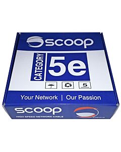 100m Box Cat5e CCA Grey UTP Network Cable