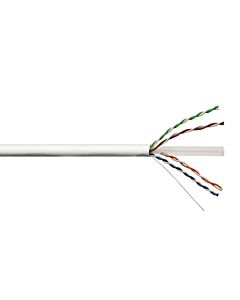305m Box Cat6 CCA White UTP Network Cable