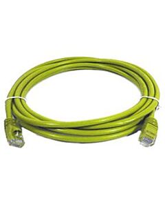 Cattex CAT6 - 0.5m - Yellow Flyleads - (10 Per Pack)