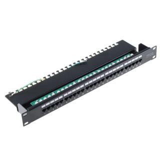 Cattex 25 Port Voice Patch Panel For VOIP, 8P4C