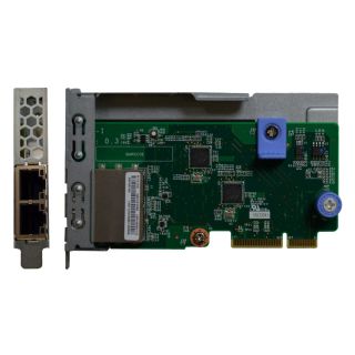 A Lenovo DCG Thinksys CARD LOM featuring 2x 1GB RJ45 ports.