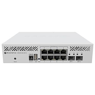 MikroTik Cloud Router Switch 8 Port 2.5Gbps Ethernet 2SFP+