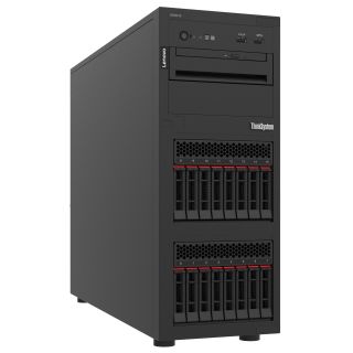 Lenovo ThinkSystem ST250 V2 Xeon E-2356G 6-Core 32GB 2.5" SSD Server with 5350-8i and 750W Titanium Power Supply