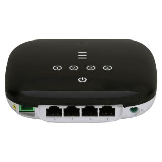 Ubiquiti UFiber WiFi 2.4GHz, 4 Gigabit Ports, 1 GPON Port, High-Speed ONU