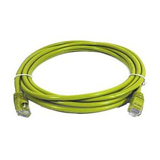 Cattex CAT6A 0.5m Yellow Flyleads (10 / Pack)