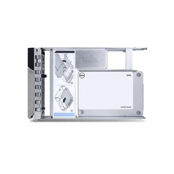 480GB SSD SATA Read Intensive 6Gbps 512e 2.5in with 3.5in HYB CARR  CUS Kit | 345-BEBH