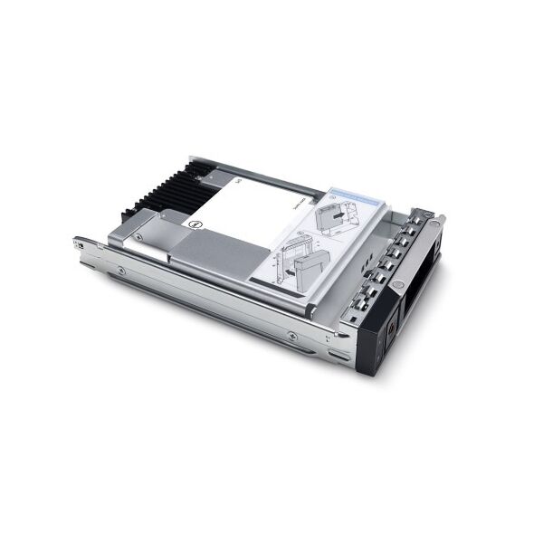 960GB SSD SATA Mixed Use 6Gbps 512e 2.5in with 3.5in HYB CARR Hot-plug CK | 345-BECI