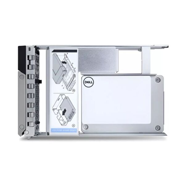 480GB SSD SATA ISE Read Intensive 6Gbps 512e 2.5in with 3.5in HYB CARR CK | 345-BGVS