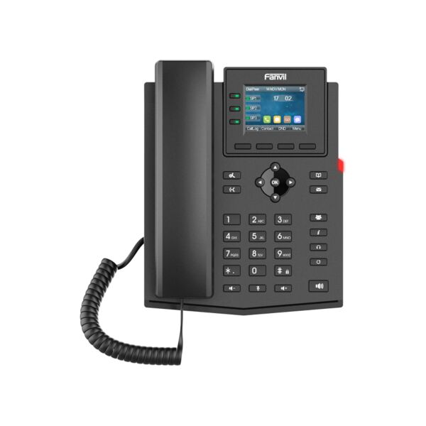 Fanvil 4SIP Colour Screen PoE WiFi 4 VoIP Phone with PSU X303W