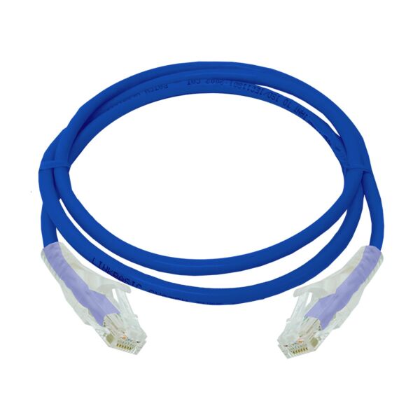 CAT6 1 Meter UTP  Patchleads / Flyleads Blue   - (10 Per Pack) | FLY-6-1B