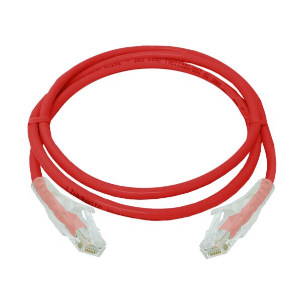 CAT6 1 Meter UTP Patchleads / Flyleads Red - (10 Per Pack)