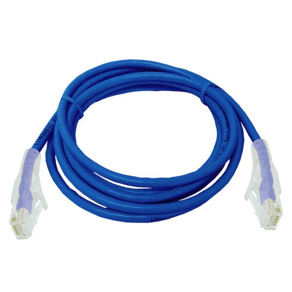 CAT6 2 Meter UTP Patchleads / Flyleads Blue - (10 Per Pack)