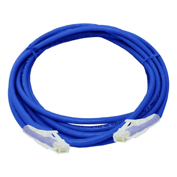 CAT6 3 Meter UTP  Patchleads / Flyleads Blue   - (10 Per Pack) | FLY-6-3B