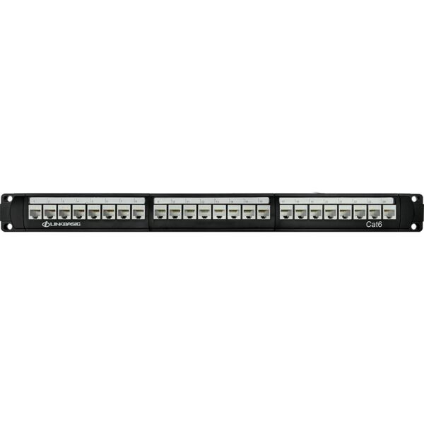 24 Port Cat6 Fully Populated Patch Panel