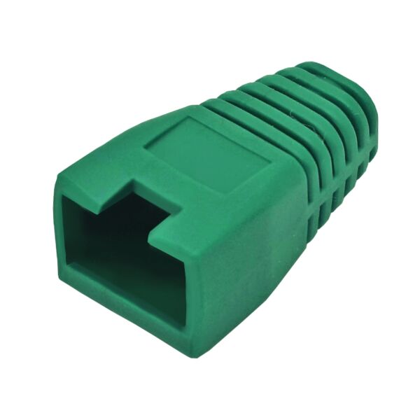 RJ45 Connector Boots - Green  - (50 Per Pack) | RJ45B-G