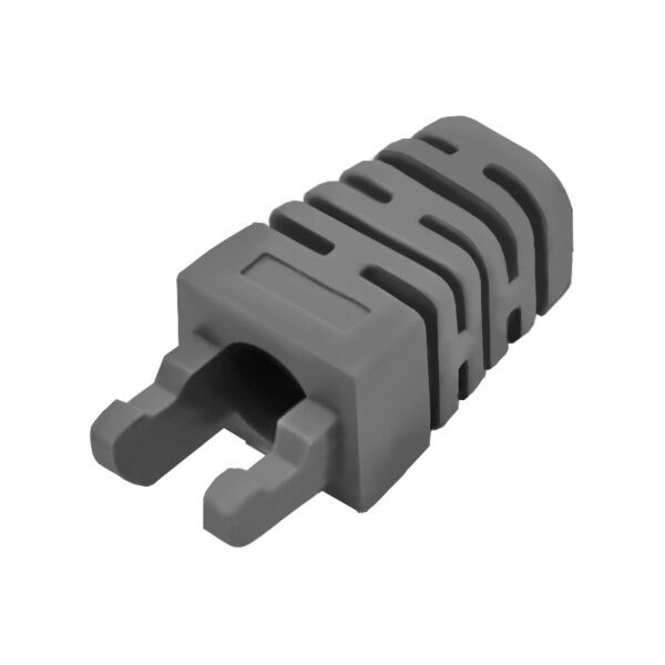 Linkbasic RJ45 Grey Crimp Boot - (50 Per Pack)