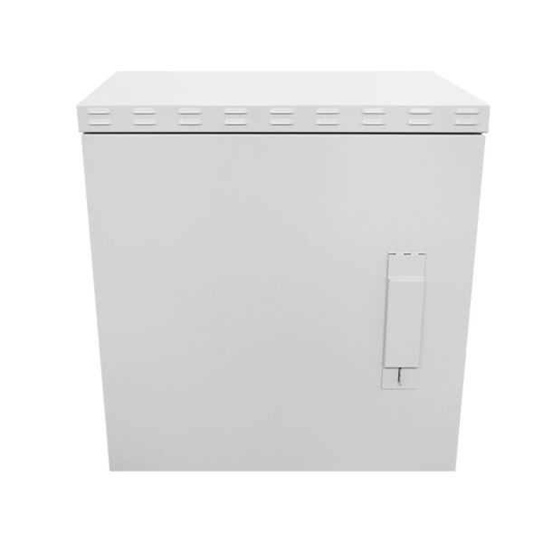SCOOP 12U 450mm Deep Outdoor Cabinet with 2 fans | CAB-12UO