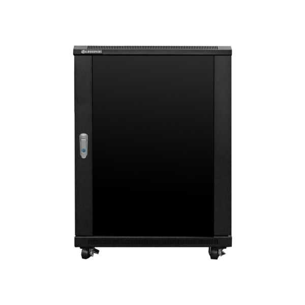 Linkbasic 15U Server Cabinet -600mm Deep, 2 Fans, 2 Shelves, Flat-Packed