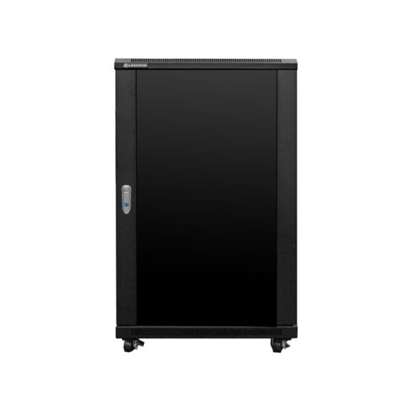 Linkbasic 18U Server Cabinet (Network Rack) 600mm Deep, 2 Fans, 2 Shelves (Flat-Packed) | CAB-18U6