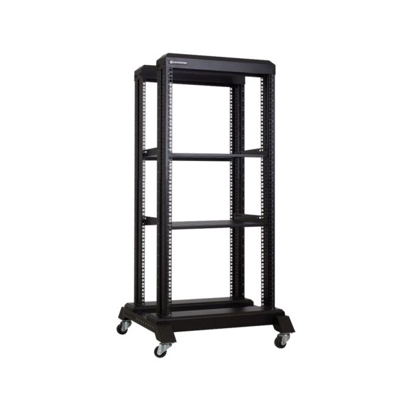 Linkbasic 22U 600mm Deep Cabinet Open Rack (Flat-Packed) | CAB-22UR
