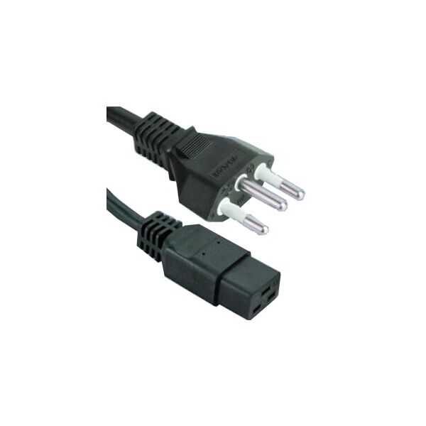 New SA power cable 1.8m with C19 connector 16A | CABLE-C1642-3PC19