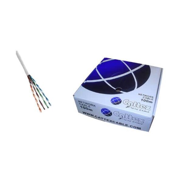 Cattex CAT6 - 100M - Grey Network Cable | CAT6100S